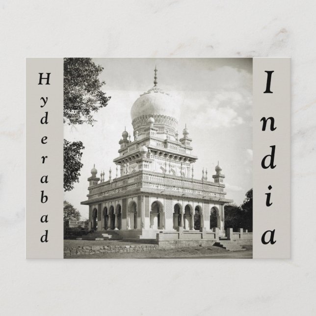 Saidani Ma Tomb Hyderabad Indien Postkarte (Vorderseite)