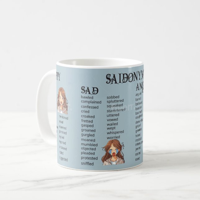 Saidonyms Kaffeetasse (Vorderseite Links)