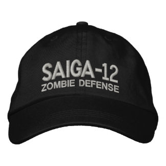 Saiga 12 - Zombie-Verteidigung Bestickte Kappe