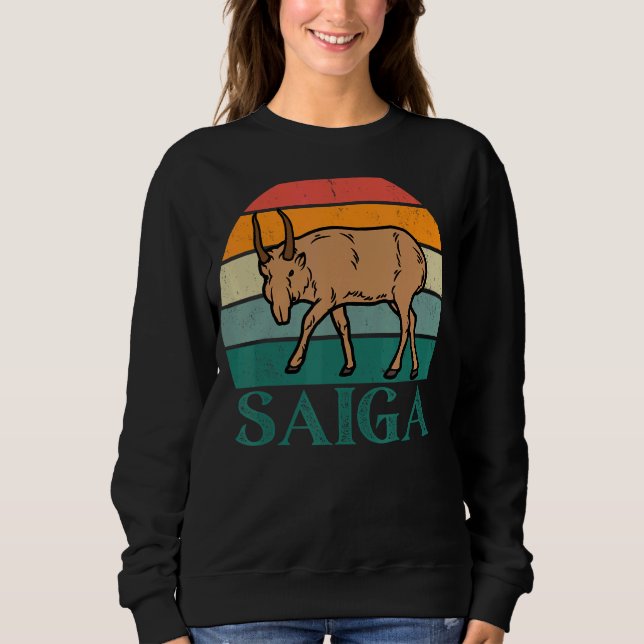 Saiga Antelope Sweatshirt (Vorderseite)