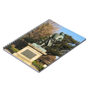 Saigo Takamori (The Last Samurai) & Hunde Statue Notizblock