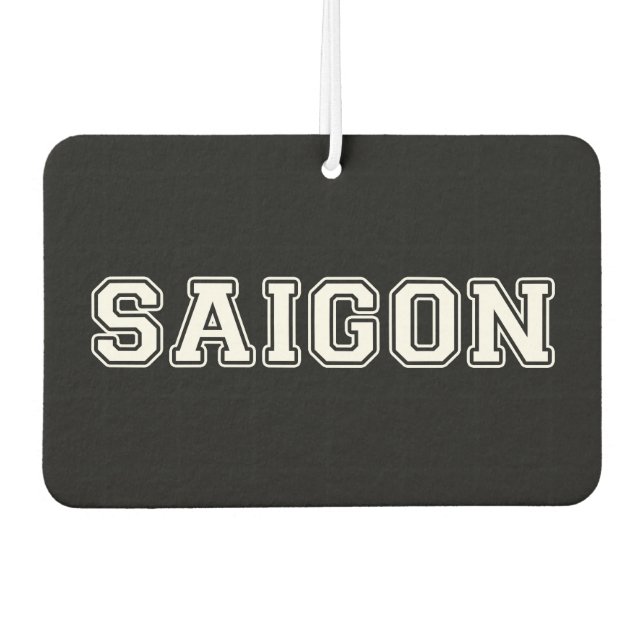Saigon Autolufterfrischer (Vorderseite)