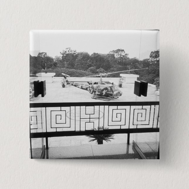 Saigon HCMC Vietnam, Huey Helicopter Button (Vorderseite)