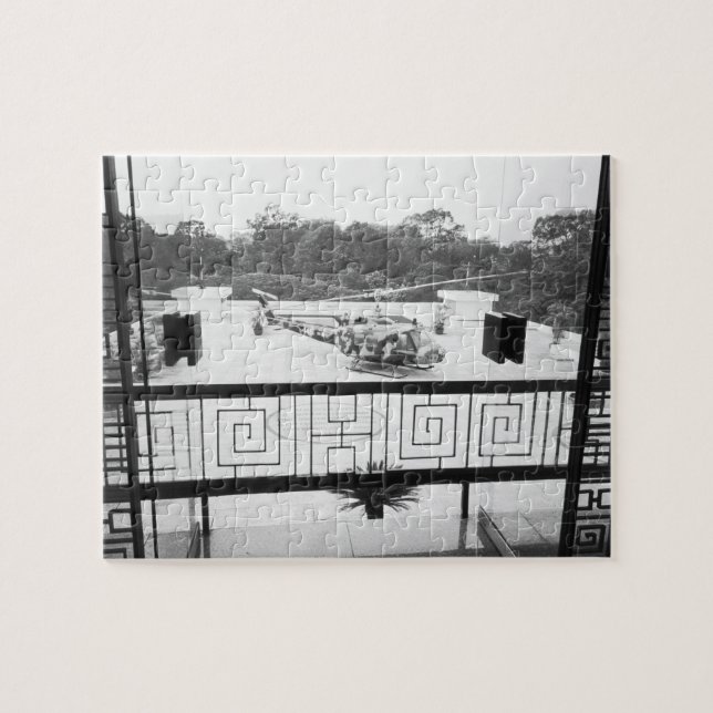 Saigon HCMC Vietnam, Huey Helicopter Puzzle (Horizontal)