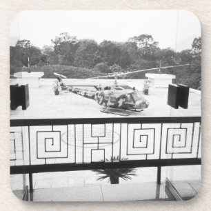 Saigon HCMC Vietnam, Huey-Hubschrauber Untersetzer