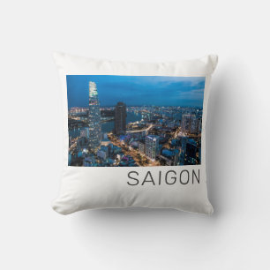 Saigon (Ho Chi Minh City) HCMC Vietnam Holiday Kissen