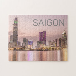 Saigon Ho Chi Minh City HCMC Vietnam Sunset Puzzle