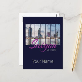 Saigon (Ho-Chi-Minh-Stadt) HCMC Vietnam Souvenir Postkarte