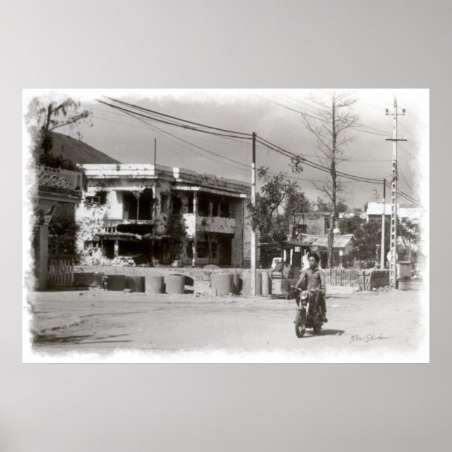 Saigon Vietnam 1968 B Print Poster (Vorne)