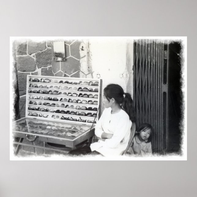 Saigon Vietnam 1968 C Print Poster (Vorne)