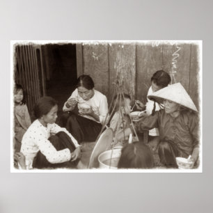 Saigon Vietnam 1968 Poster