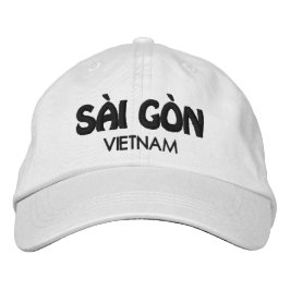 Saigon, Vietnam Bestickte Baseballkappe