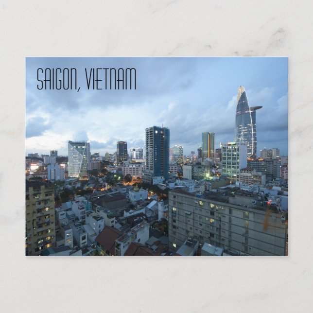 Saigon Vietnam Postcard Postkarte (Vorderseite)