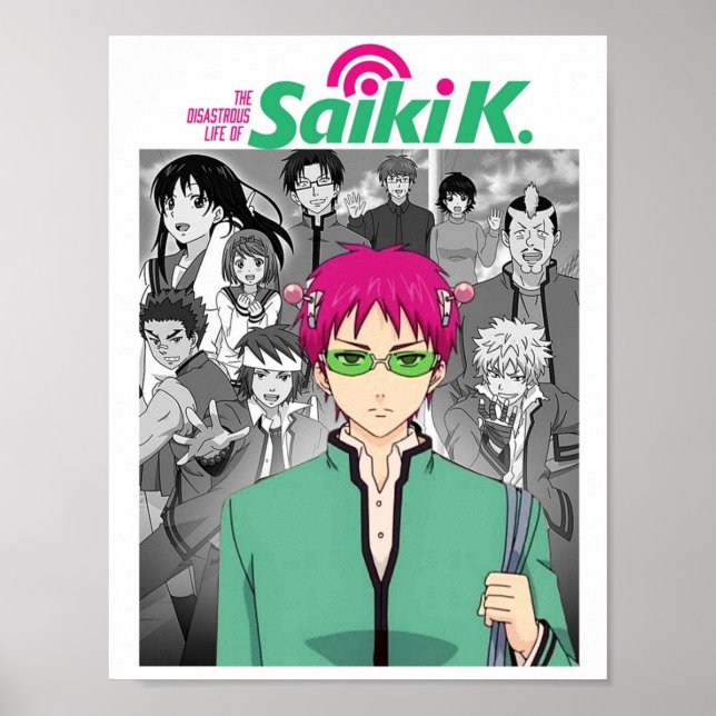 Saiki K Life Poster (Vorne)
