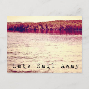 Sail Away Postcard Postkarte