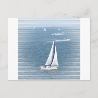 Sail Away Postcard Postkarte