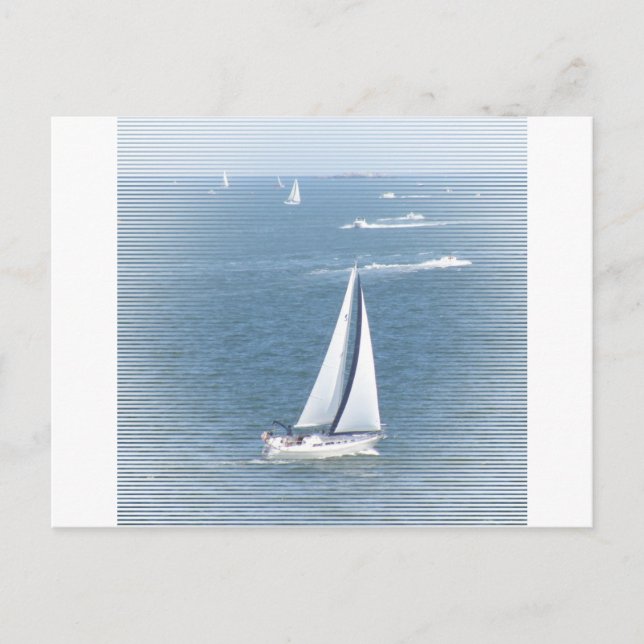 Sail Away Postcard Postkarte (Vorderseite)