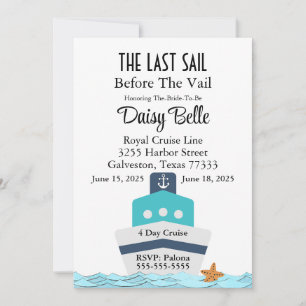 Sail Before The Vail Einladung
