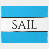 SAIL Nautical Azure White Summer Streifen