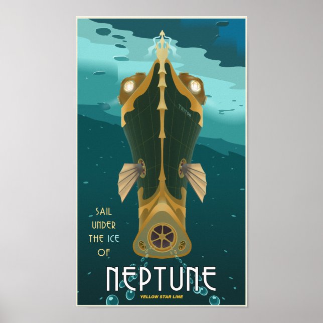 Sail Neptune Poster (Vorne)