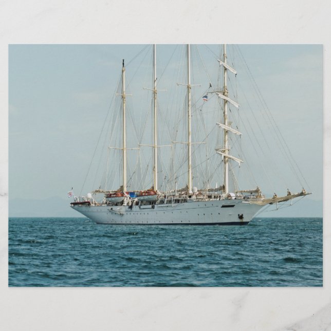 Sail vessel flyer (Vorne)