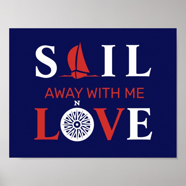 SAIL WEGE MIT MIR LIEBE POSTER (Vorne)