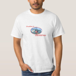 Sailaway Kreuzfahrt-Oval T-Shirt