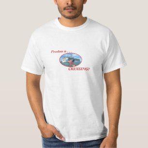 Sailaway Kreuzfahrt-Oval T-Shirt