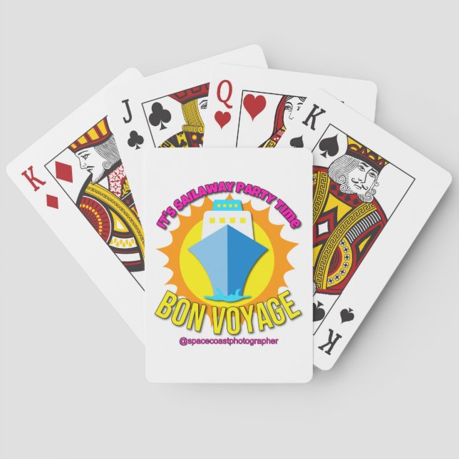Sailaway Party Time Playing Cards Spielkarten (Rückseite)