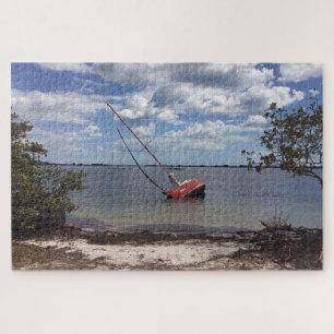 Sailboat Aground Puzzle