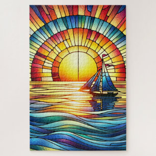 Sailboat Art Puzzle
