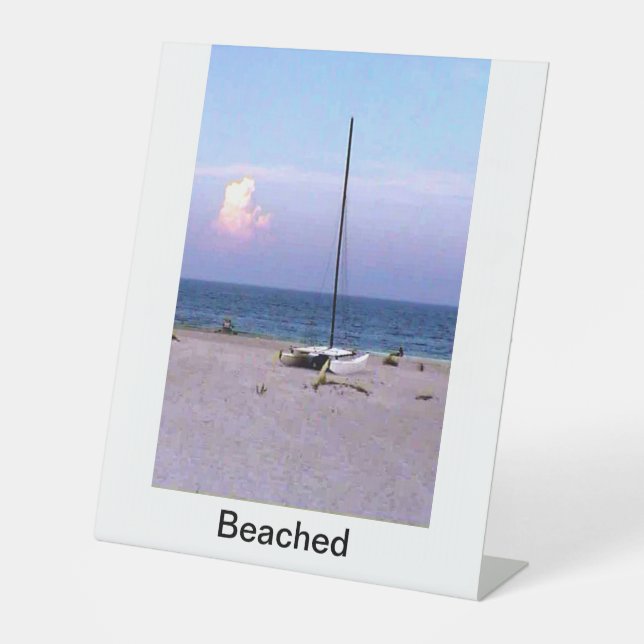 Sailboat-Banner jGibney Vertical Retractable Sockelschild (Vorderseite)