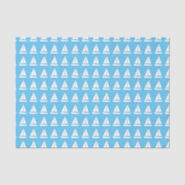 Sailboat Birthday Party Seidenpapier