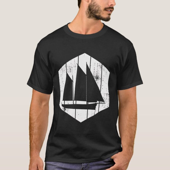 Sailboat Captain Sailing T-Shirt (Vorderseite)