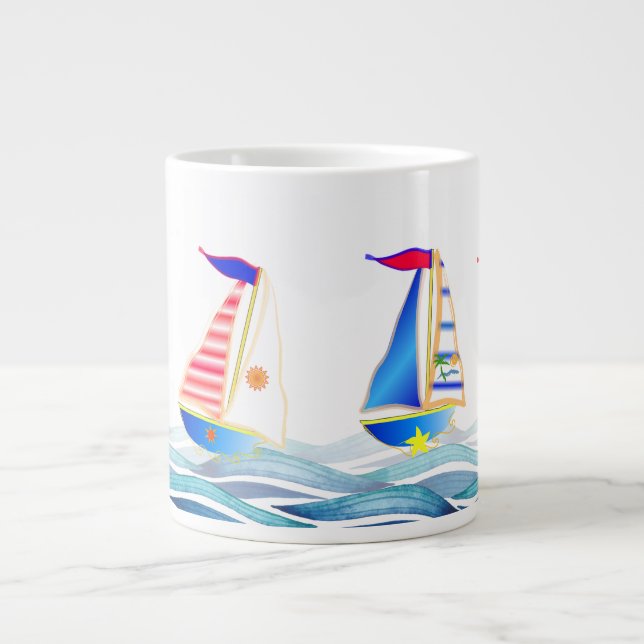 Sailboat Coffee Tasse (Vorderseite)