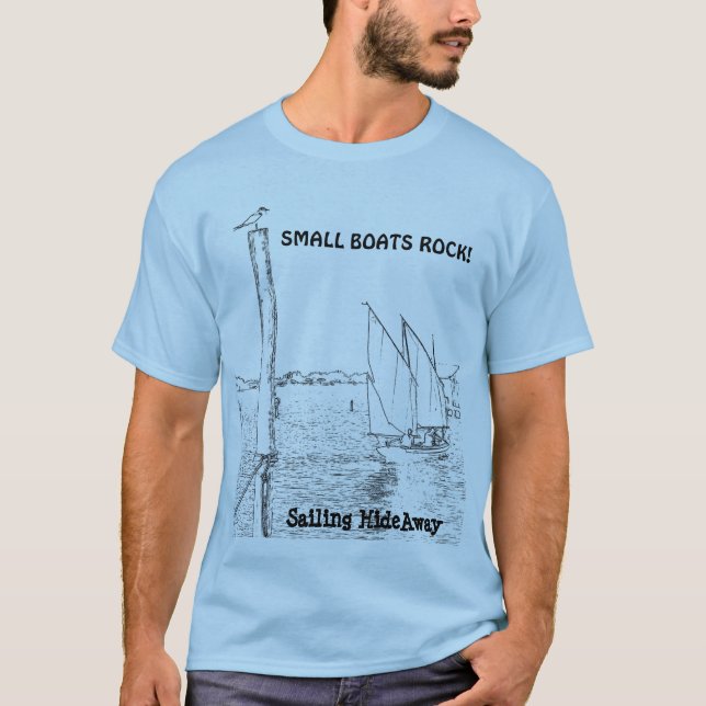 Sailboat Crew Tee Shirt (Vorderseite)