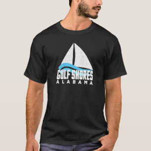 Sailboat Golf Küste Sea Cruiser Yachting Golf Sta T-Shirt
