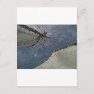 Sailboat Greeting Card Postkarte