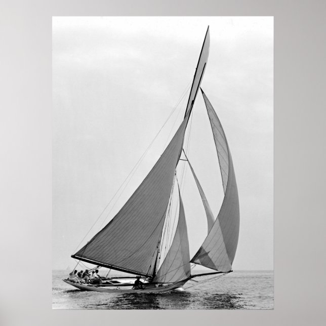Sailboat Hawk 1891 Poster (Vorne)