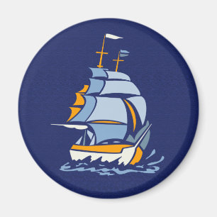 Sailboat-Magnet, kundenspezifisch Magnet
