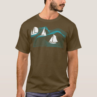 Sailboat Ocean Hobby Segeln T-Shirt