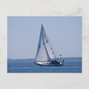 Sailboat Postcard Postkarte