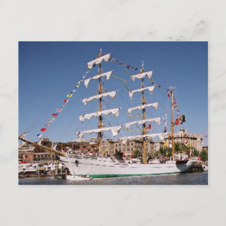 Sailboat Postcard Postkarte