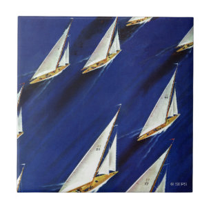 Sailboat Regatta by Ski Weld Fliese