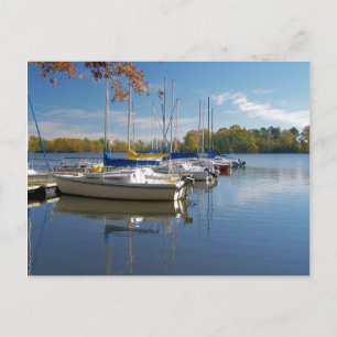 Sailboat Row Postkarte