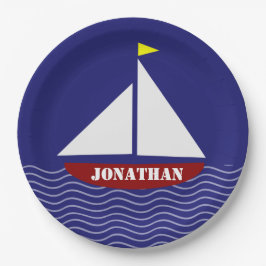 Sailboat Sailing Design Paper Teller