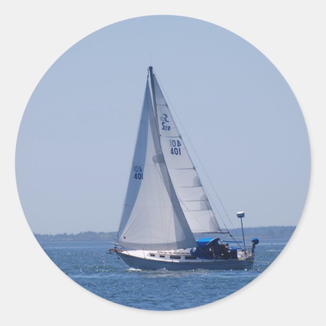 Sailboat Stickers (Vorderseite)