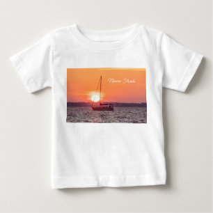 Sailboat Sunrise Baby Kleinkind T - Shirt
