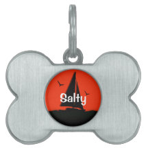 Sailboat Sunset Individuelle Name