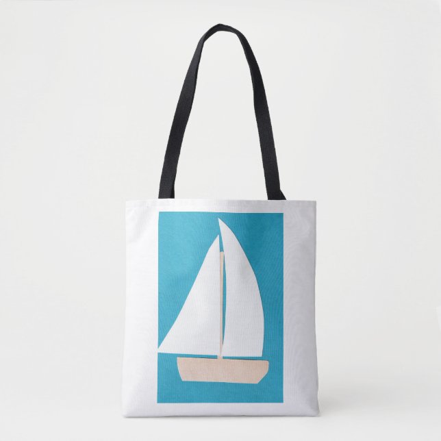 Sailboat Tote Bag (Vorderseite)